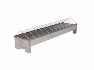MANGIATOIA A BARRETTA PER PULCINI- - cm.50x7x4,5h. - 4 pezzi