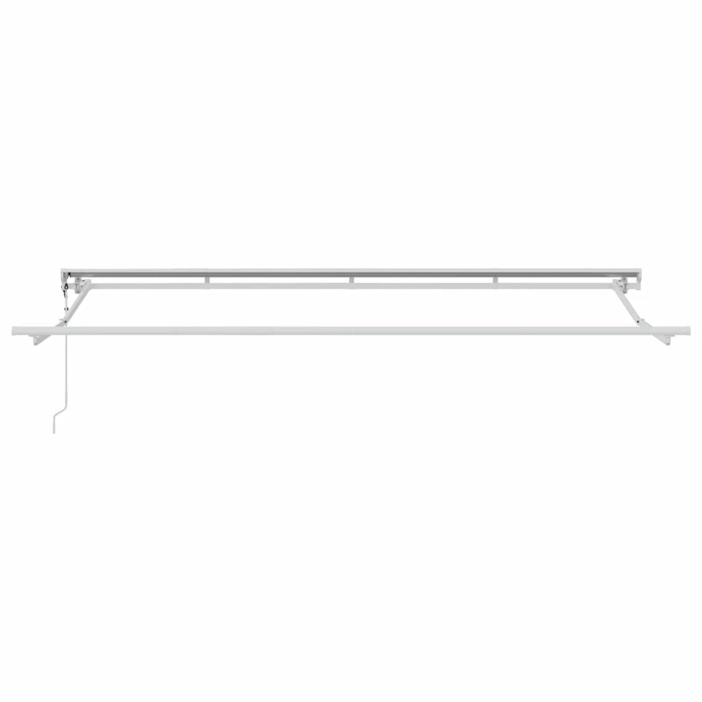 Tenda Retrattile Antracite 400 x 200 cm Poliestere e Alluminio 3329800