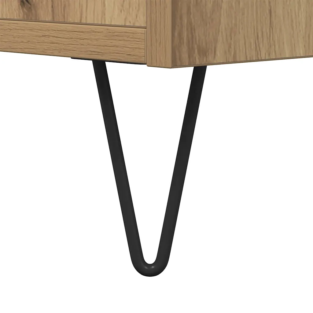 Credenza-Buffet-Armadio da cucina Rovere Artigianale 101,5x35x70 cm in Legno Multistrato 338602