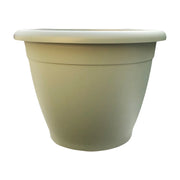 VASO COLORATO TONDO IN PLS NAXOS Vari Colori diam 20cm made in Italy Color: TERRA LAGUNA