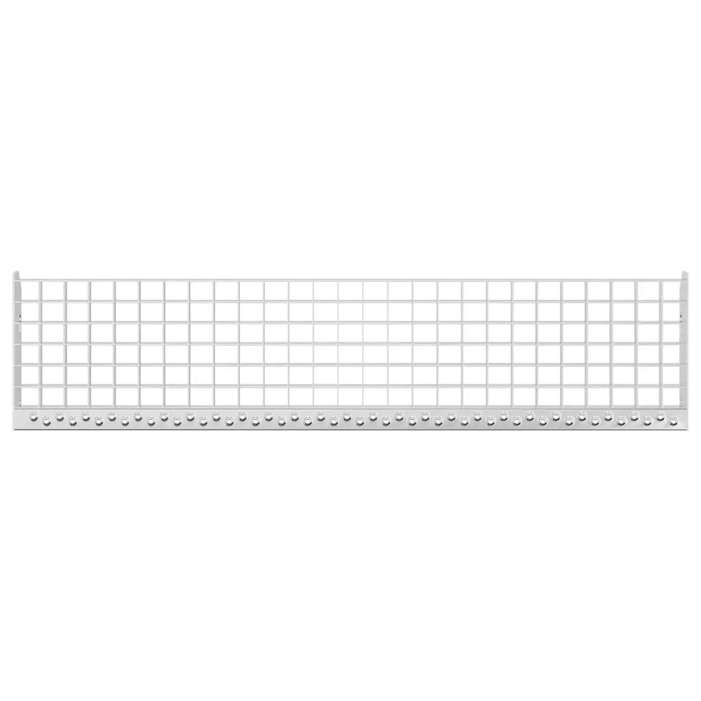 Gradino in Griglia 100x24x7 cm Acciaio Zincato 155686