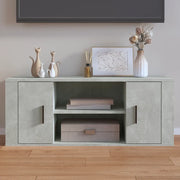 Mobile per TV-Credenza TV-Console TV Grigio Cemento 100x35x40 cm Legno Multistrato 354131