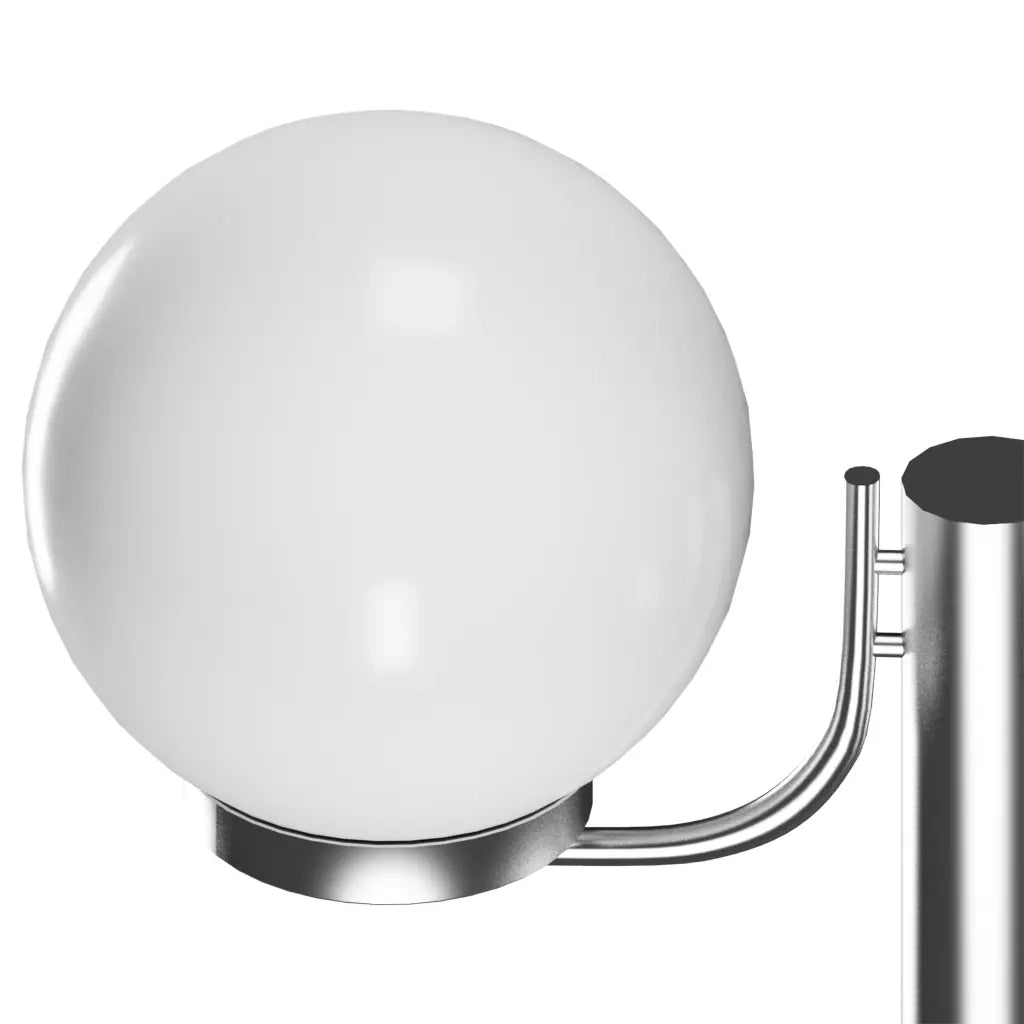 Lampione da Giardino con 2 Lampade 220 cm 40390