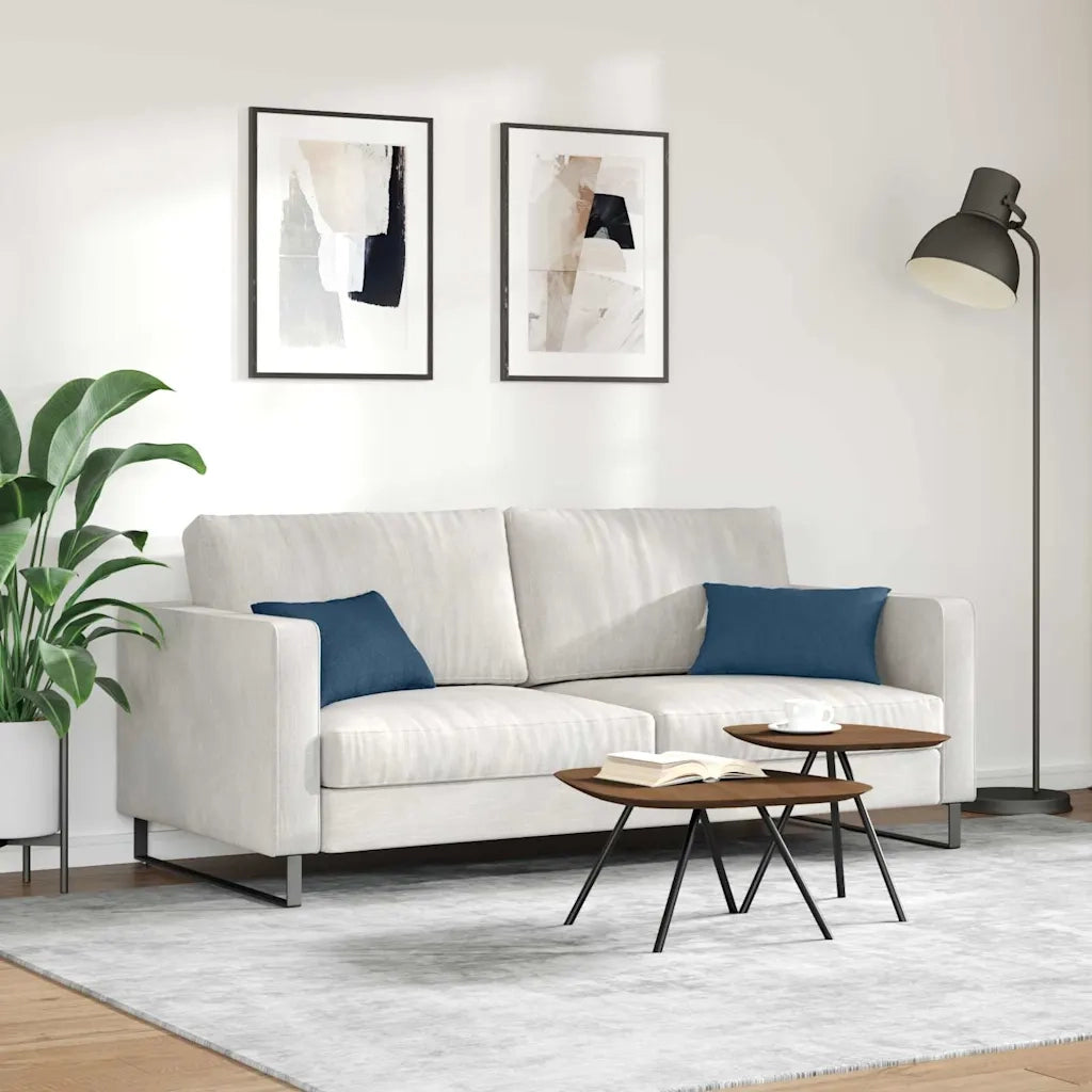 Cuscini da Divano 2 pcs Blu 50 x 30 cm Tessuto 42013618