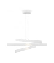 Lampada a sospensione LED Maytoni Origami 80cm bianca