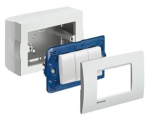 BTicino S503BPF Serie Magic Scatola da Parete 3 Posti