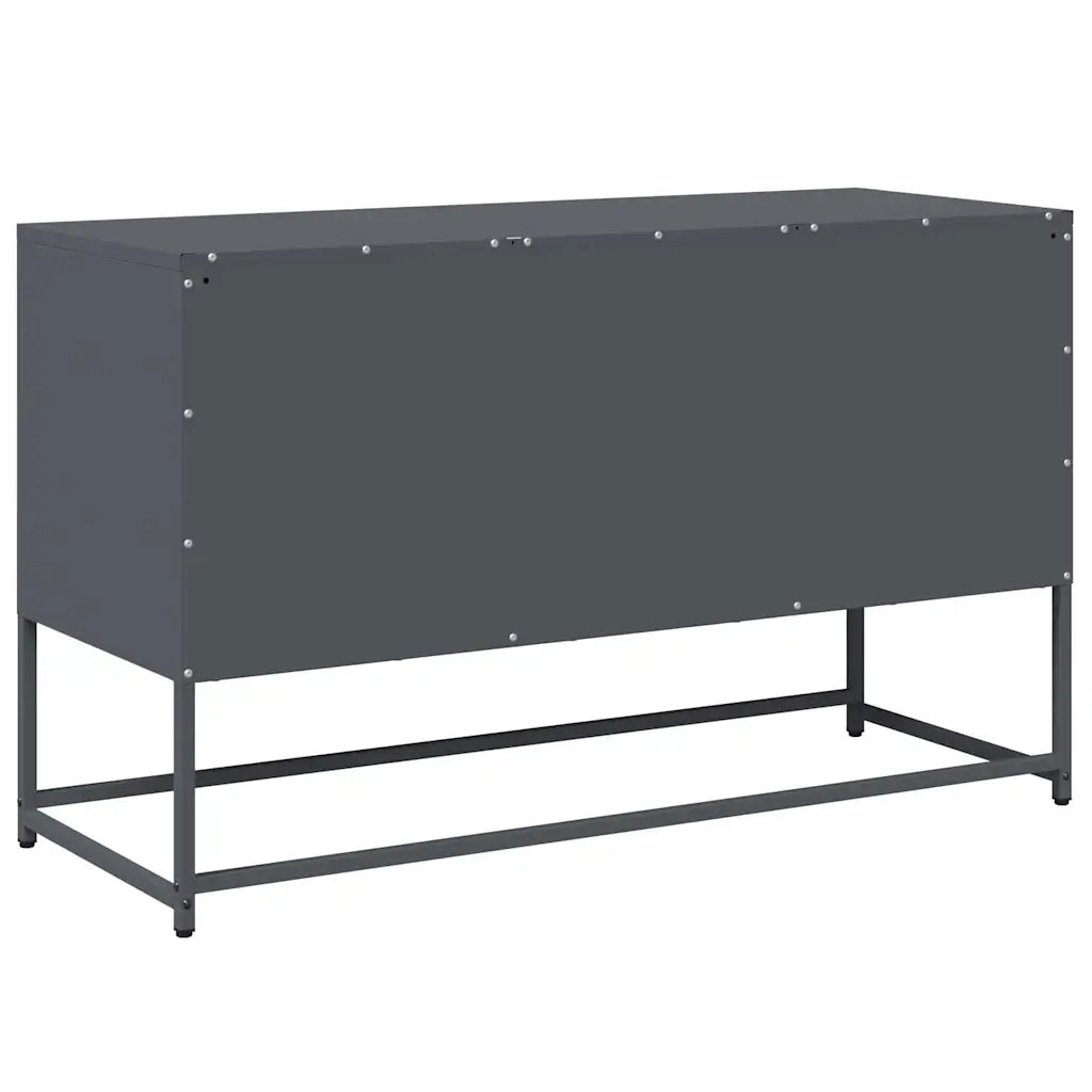 Mobile TV Antracite 100,5x39x60,5 cm in Acciaio 853382