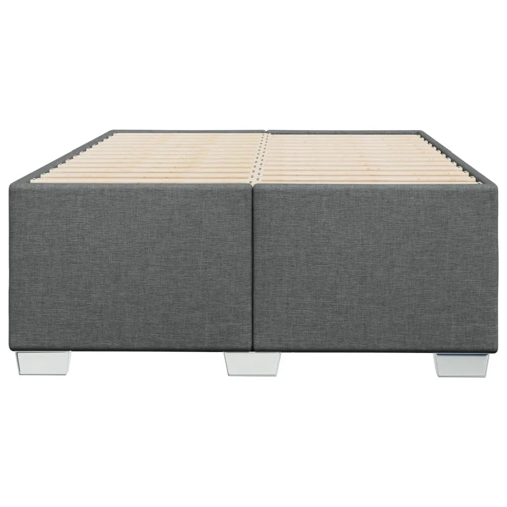 Giroletto senza Materasso Grigio Scuro 120x190 cm in Tessuto 3284458