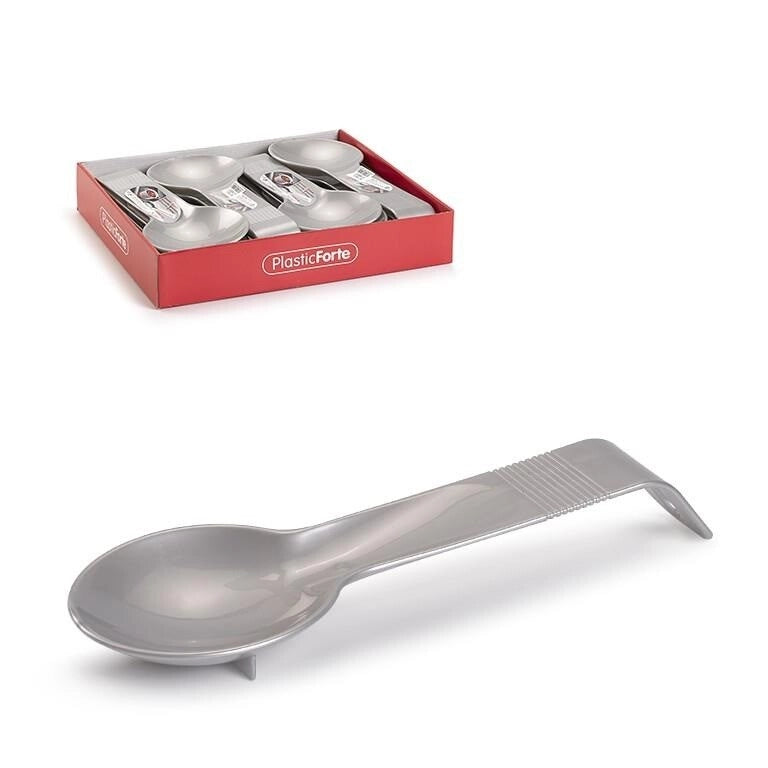 Poggiamestolo da Cucina in Plastica Colore Argento