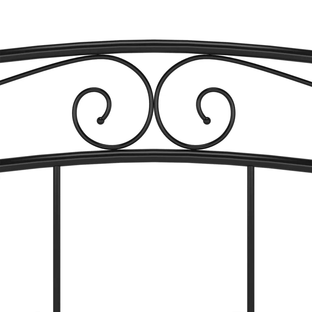 Giroletto Nero in Metallo 180x200 cm 325003