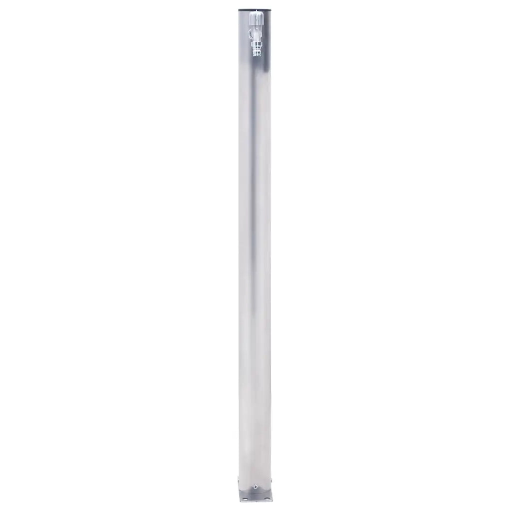 Colonna d'Acqua da Giardino 80 cm Acciaio Inox Rotonda CFW2582805