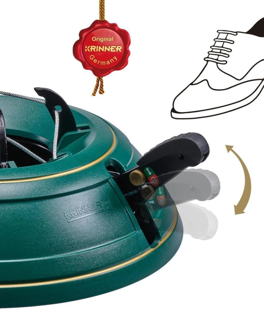 Krinner 94001 Vario Classic Supporto per Albero di Natale fino a 236 cm Diametro Base 39 cm colore Verde