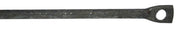 FERRO CREMONESE TONDO C/FORO D 6 MM H 200 CM- 25,0 pz