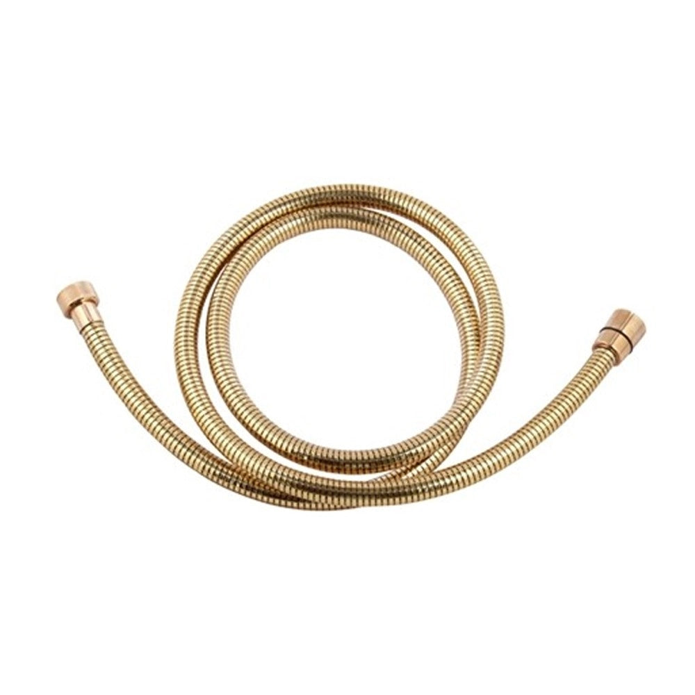 Flessibile doccia in pvc trasparente - dorato
