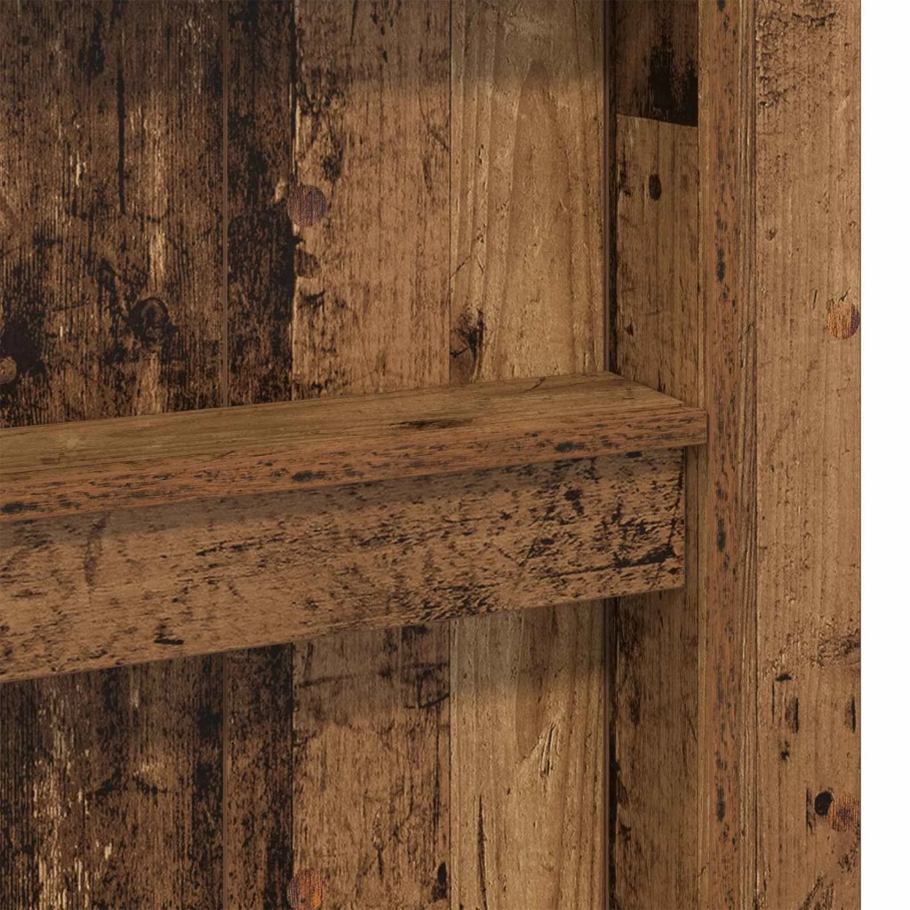Struttura letto a castello con scrivania Legno vecchio 3410449