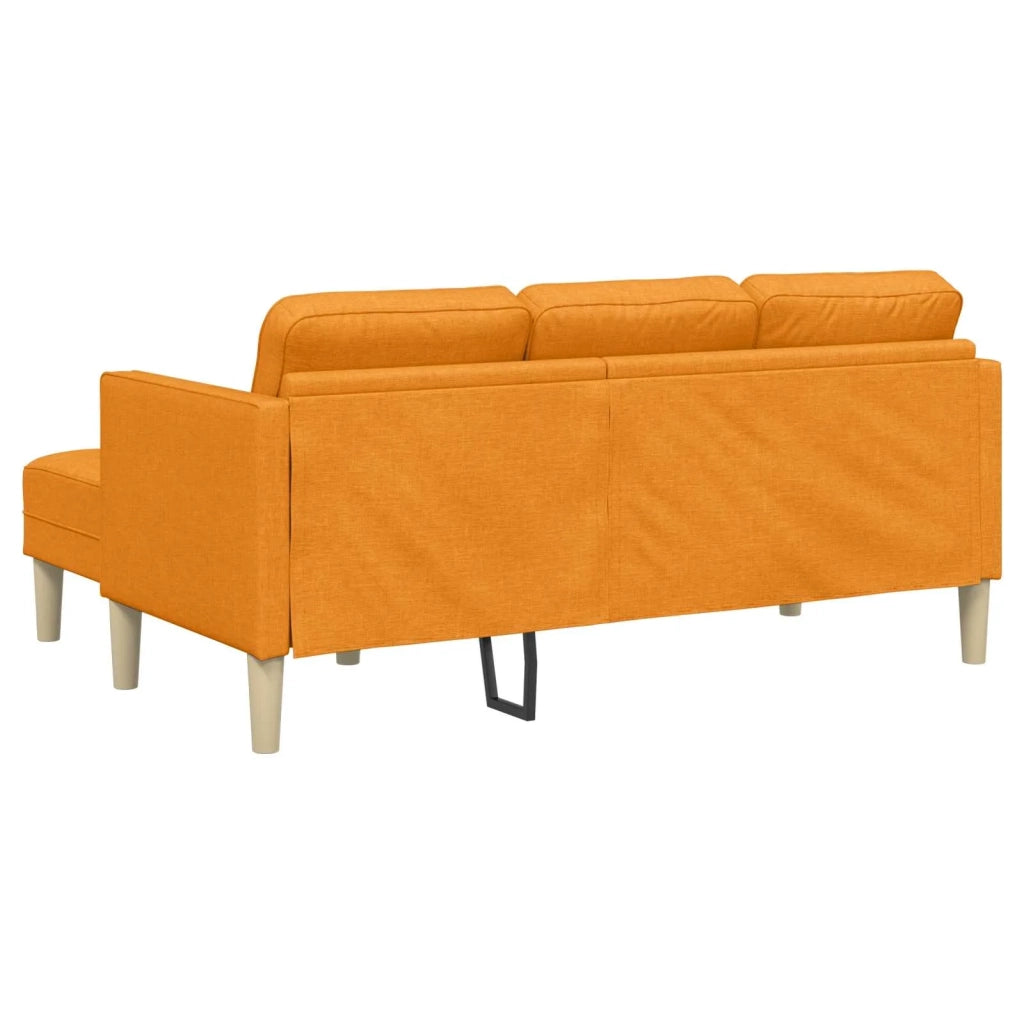 Set di divani 2 pz Giallo Scuro Poliestere 3329260