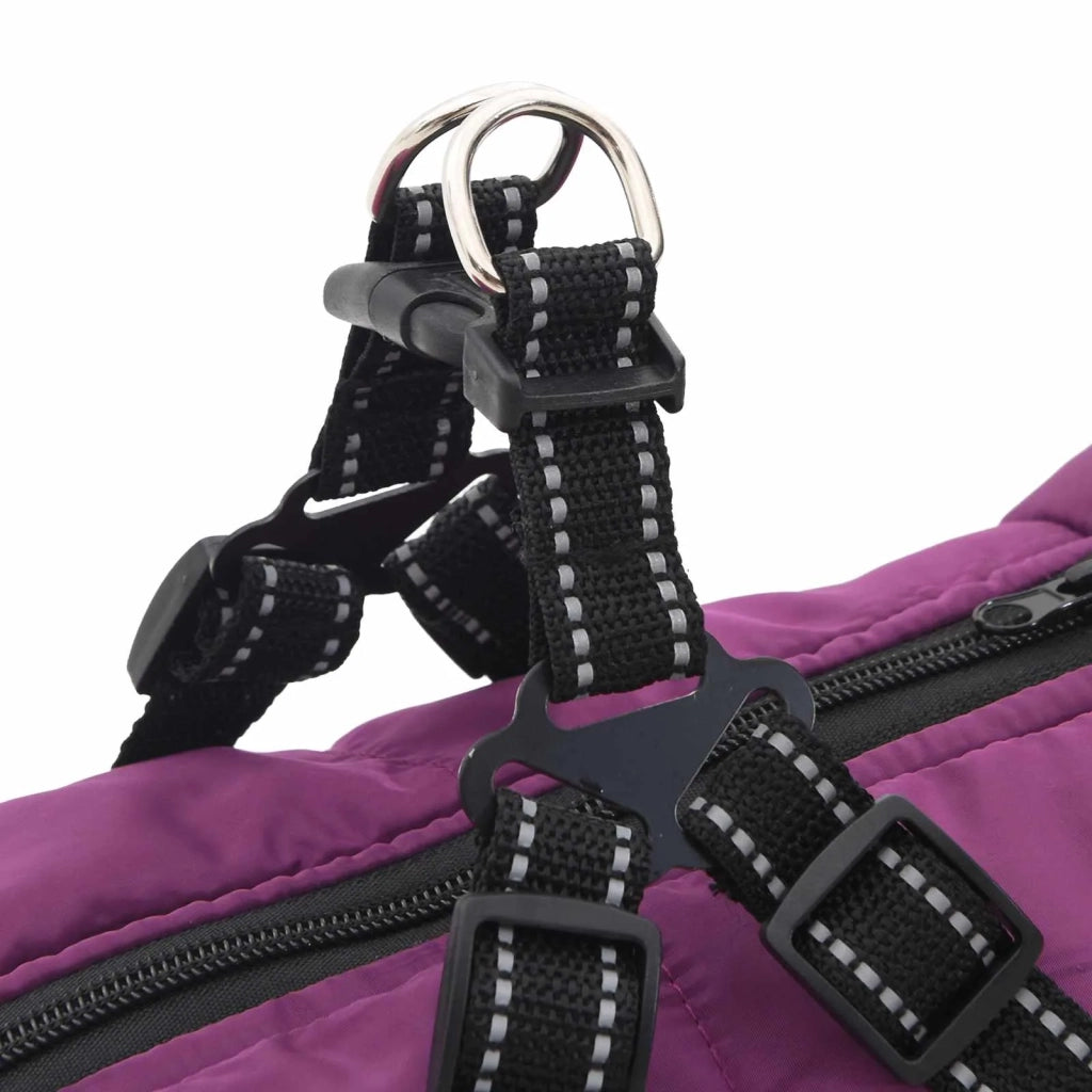 Cappotto per Cani Viola L48 Pile e Poliestere 3422526