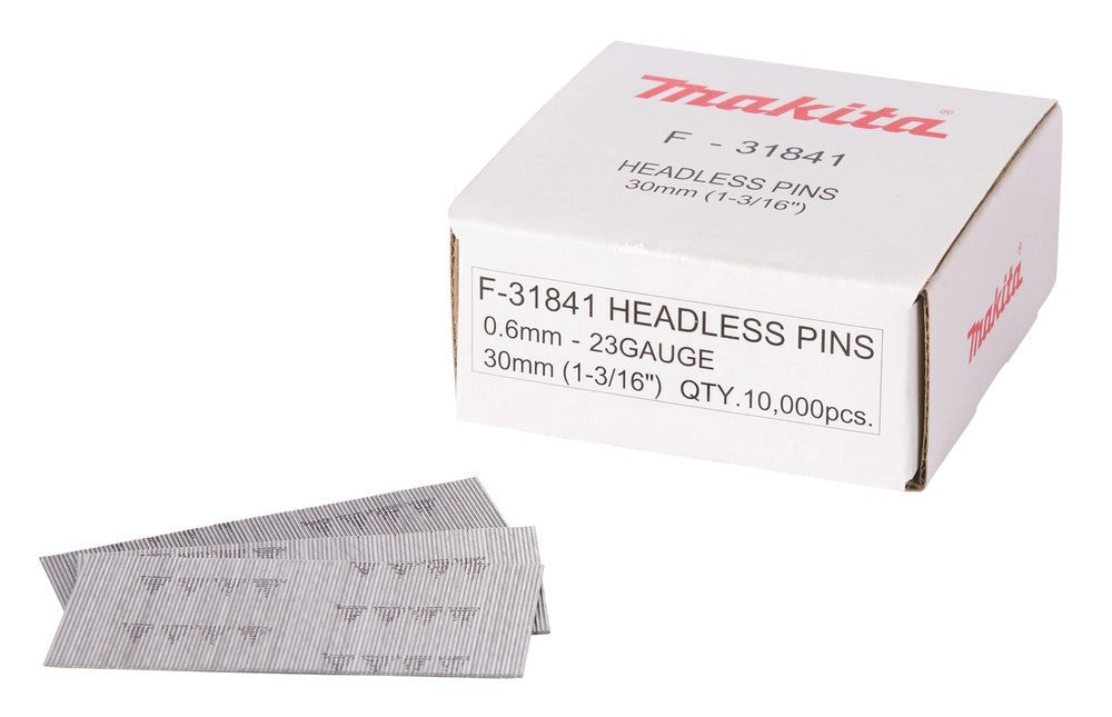SPILLI MAKITA 23GA D.0,6 X 30mm, 10.000 PEZZI  - F-31841