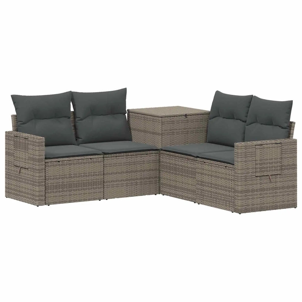 Set di divani 5 pz Grigio e Grigio Scuro 3447878