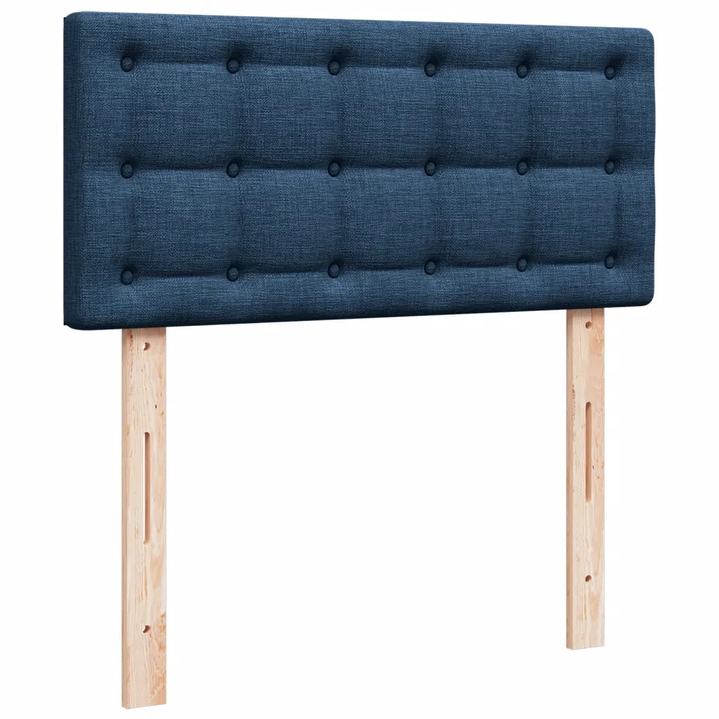 Giroletto a Molle con Materasso Blu 90x200 cm inTessuto 3286971