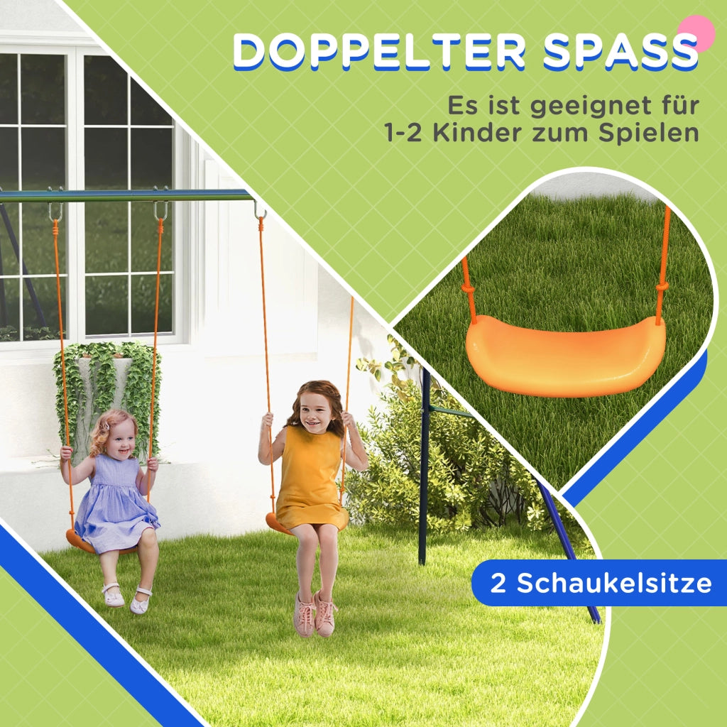 Altalena per bambini con 2 posti ¨C Minimal ¨C 2,7x1,6x1,8 m