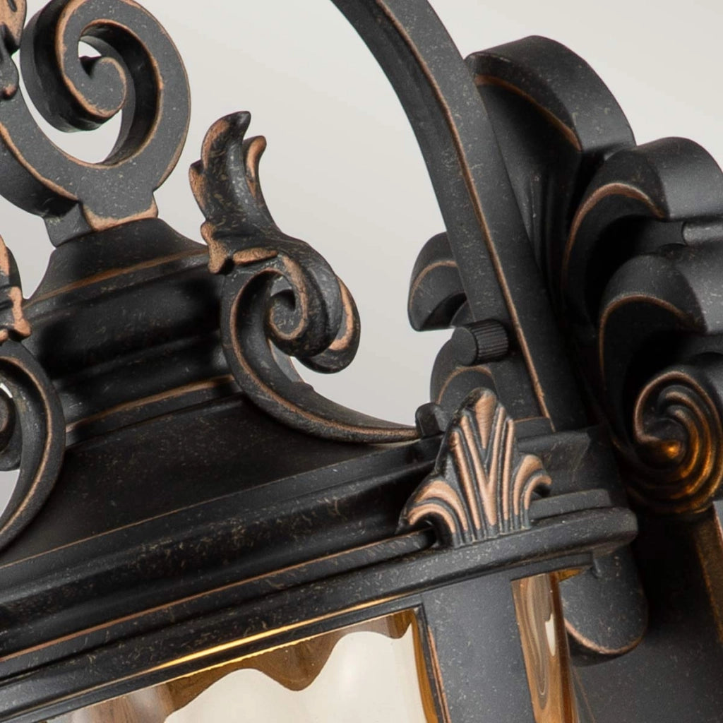 Applique esterna classica Baltimore Elstead E27 IP44