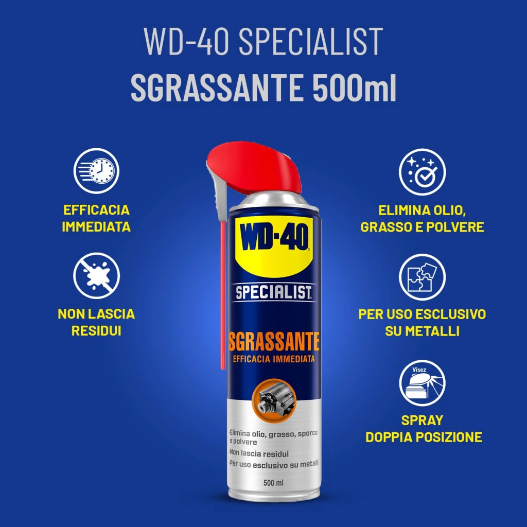 Sgrassante Efficacia Immediata Wd 40 500 ml