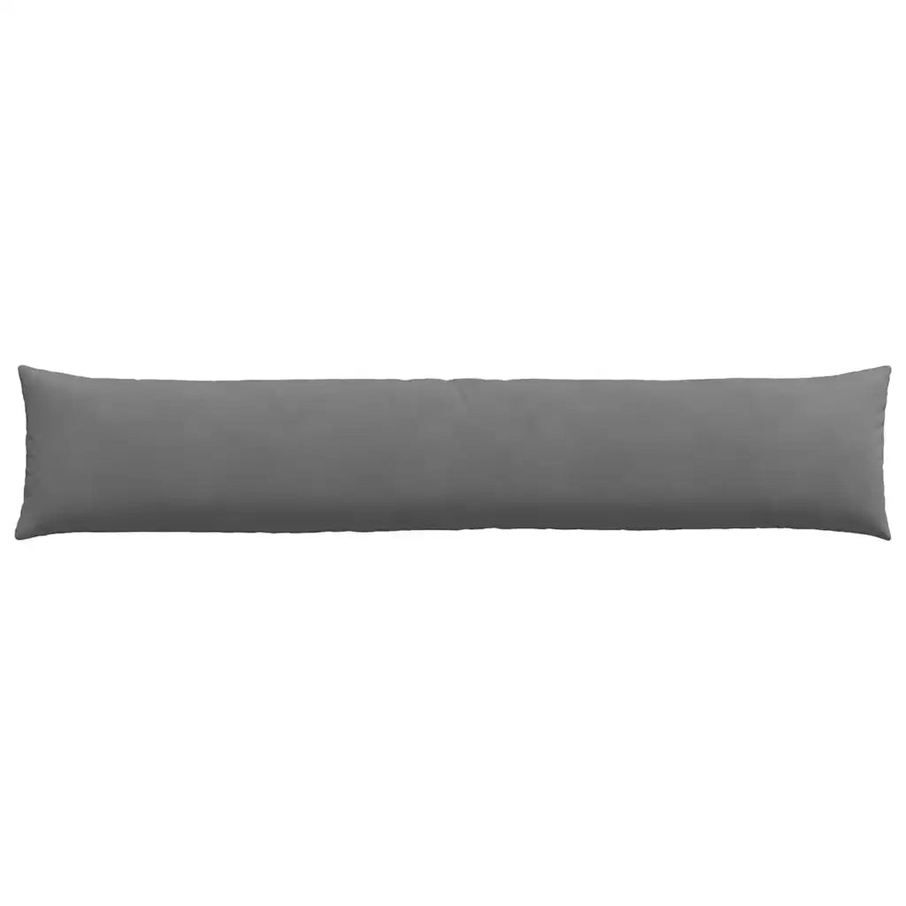 Cuscini da Divano 2 pcs Grigio scuro 200 x 40 cm Tessuto 42013899