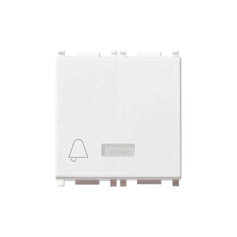 14183 Pulsante Set/Reset Bianco Plana
