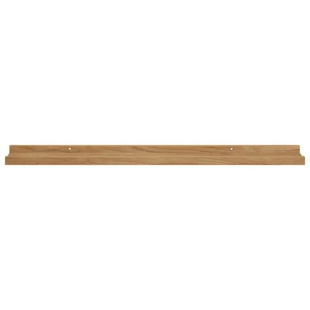 Scaffale da parete con lo scaffale 4 pcs Marrone 80 x 9 x 3 cm 42020018