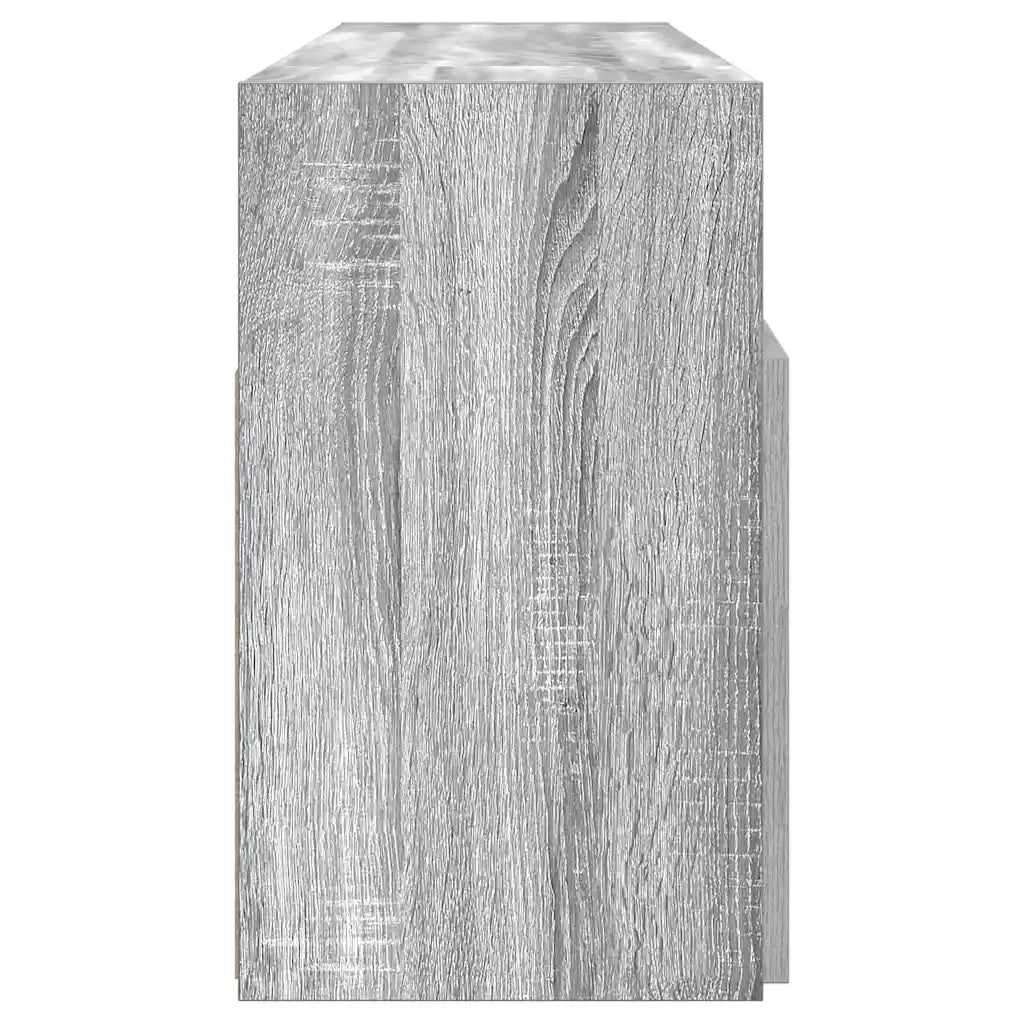 Mobile Porta TV con Luci LED-Mobile per TV-Credenza TV Grigio Sonoma 120x30x50 cm