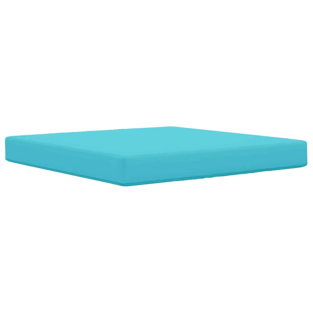 Cuscino per sedie | Cuscino per divano da esterno Turchese 80 x 80 x 8 cm