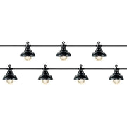 Filo lampadine LED Nero 450cm-10 luci