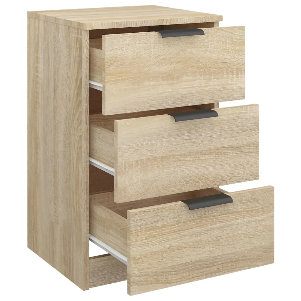Comodini 2 pz Rovere Sonoma 40x36x65 cm 811275