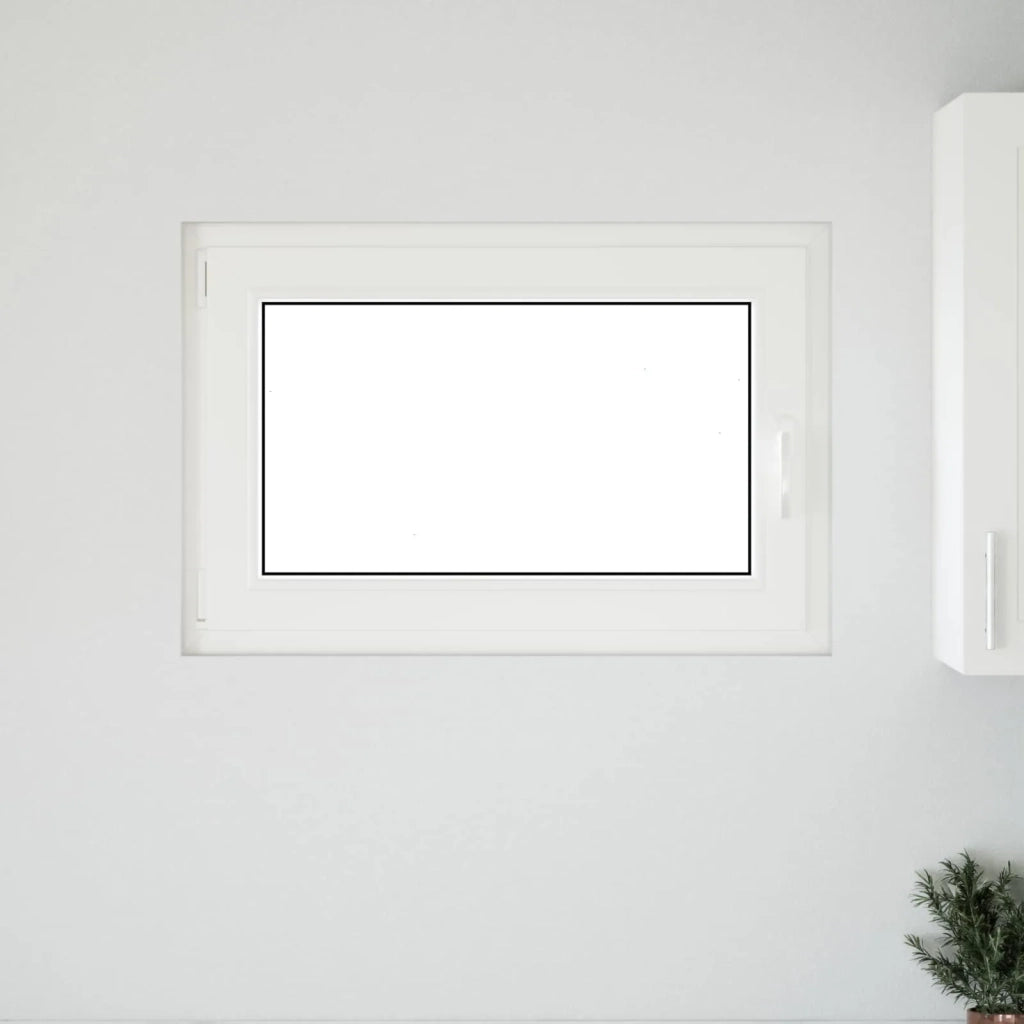 Finestra per Soffitta RISOR 90 x 50 cm PVC e Vetro Bianco CFW1904262