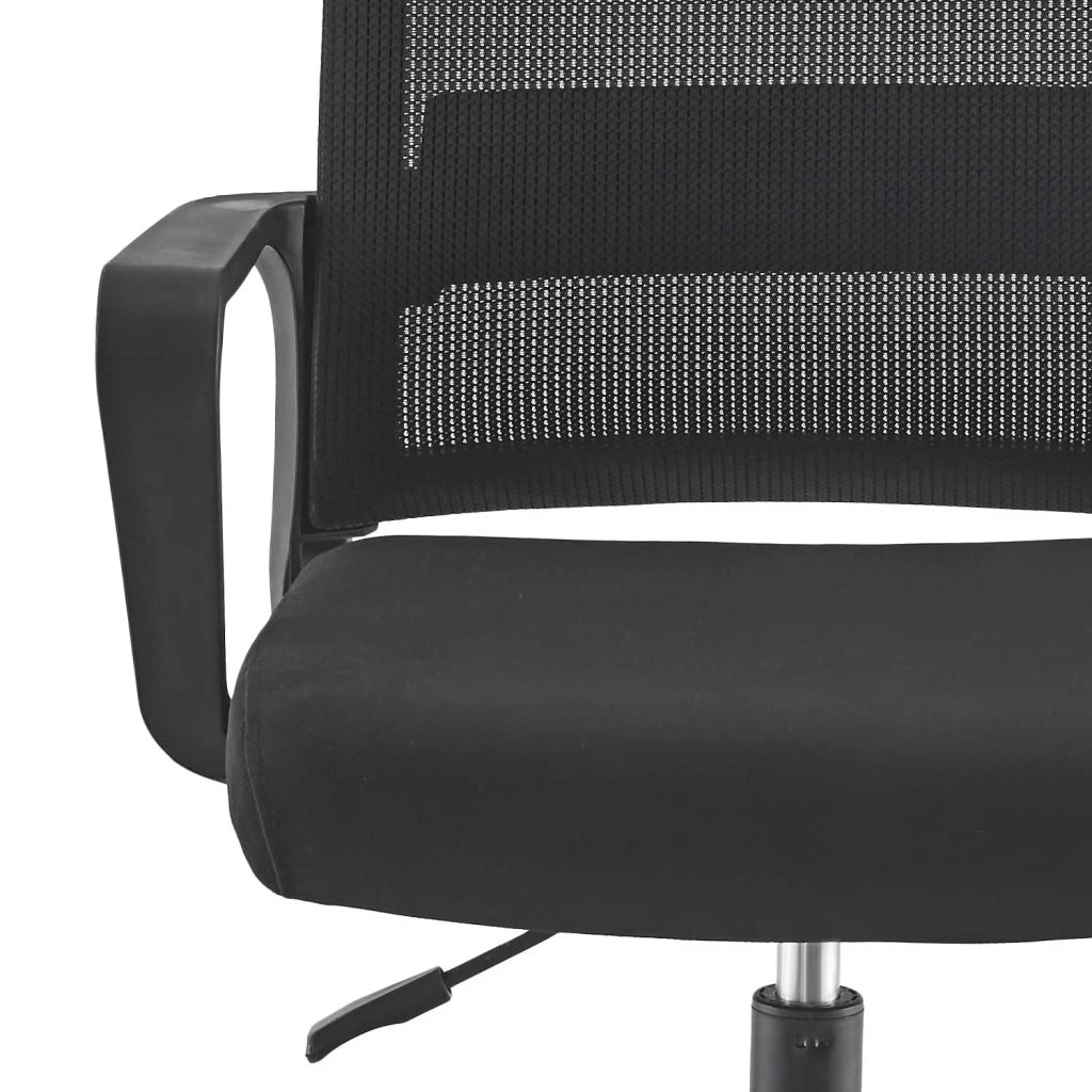 LÚZETE - SEDIA DA SCRIVANIA ACTON NERA
