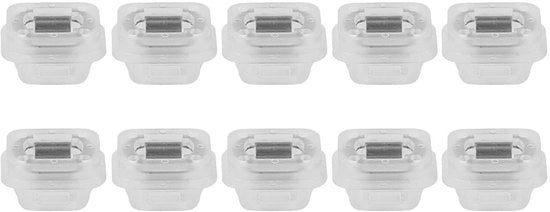 Kit di sostituzione per tapparelle in plastica trasparente - 10 pezzi - Adatti per E46/E90/E91/E92/E93 - Alta qualità e durata