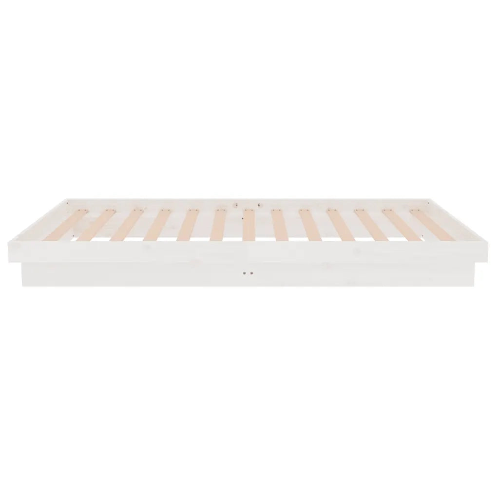 Giroletto Bianco in Legno Massello 90x200 cm