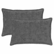 Federa 2 pcs HOUTEN Grigio Scuro 30 x 50 cm 916323