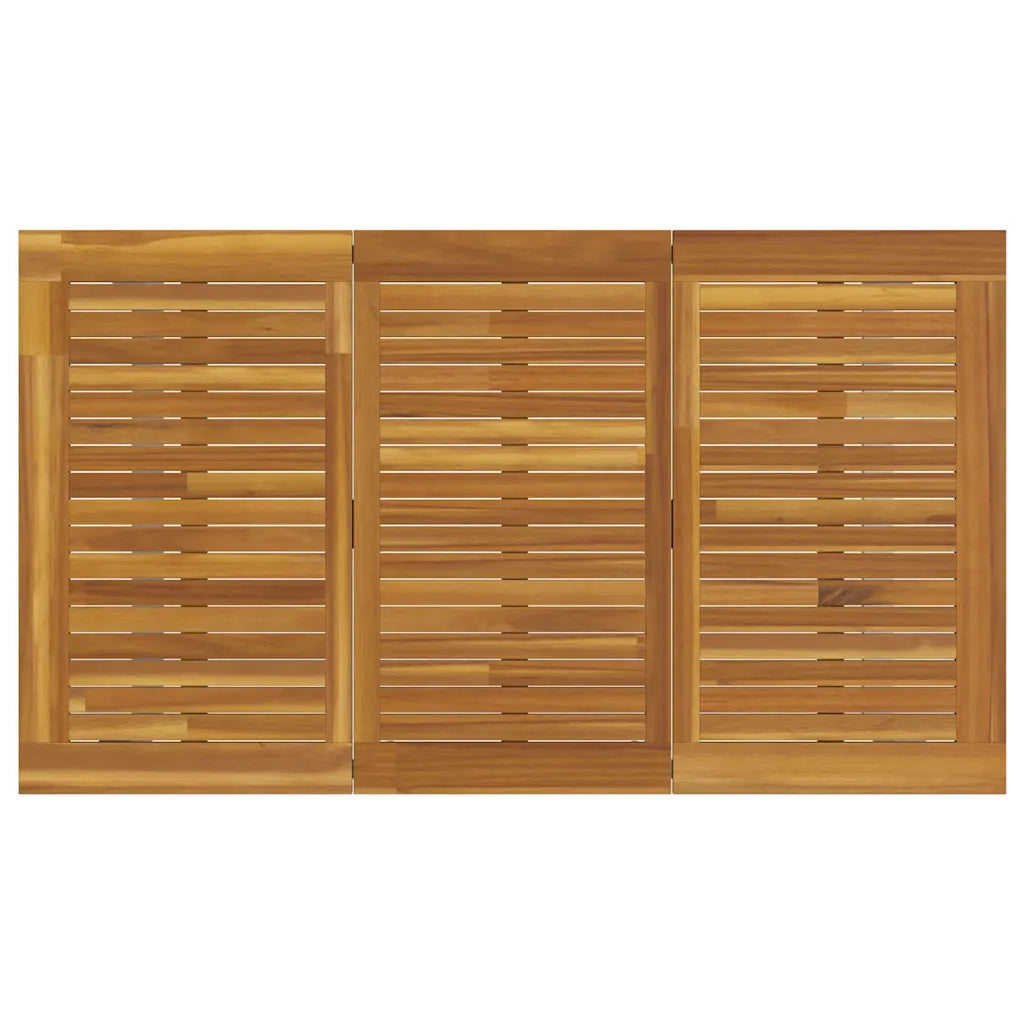 Set da Pranzo per Giardino 5 pcs Grigio 3284343