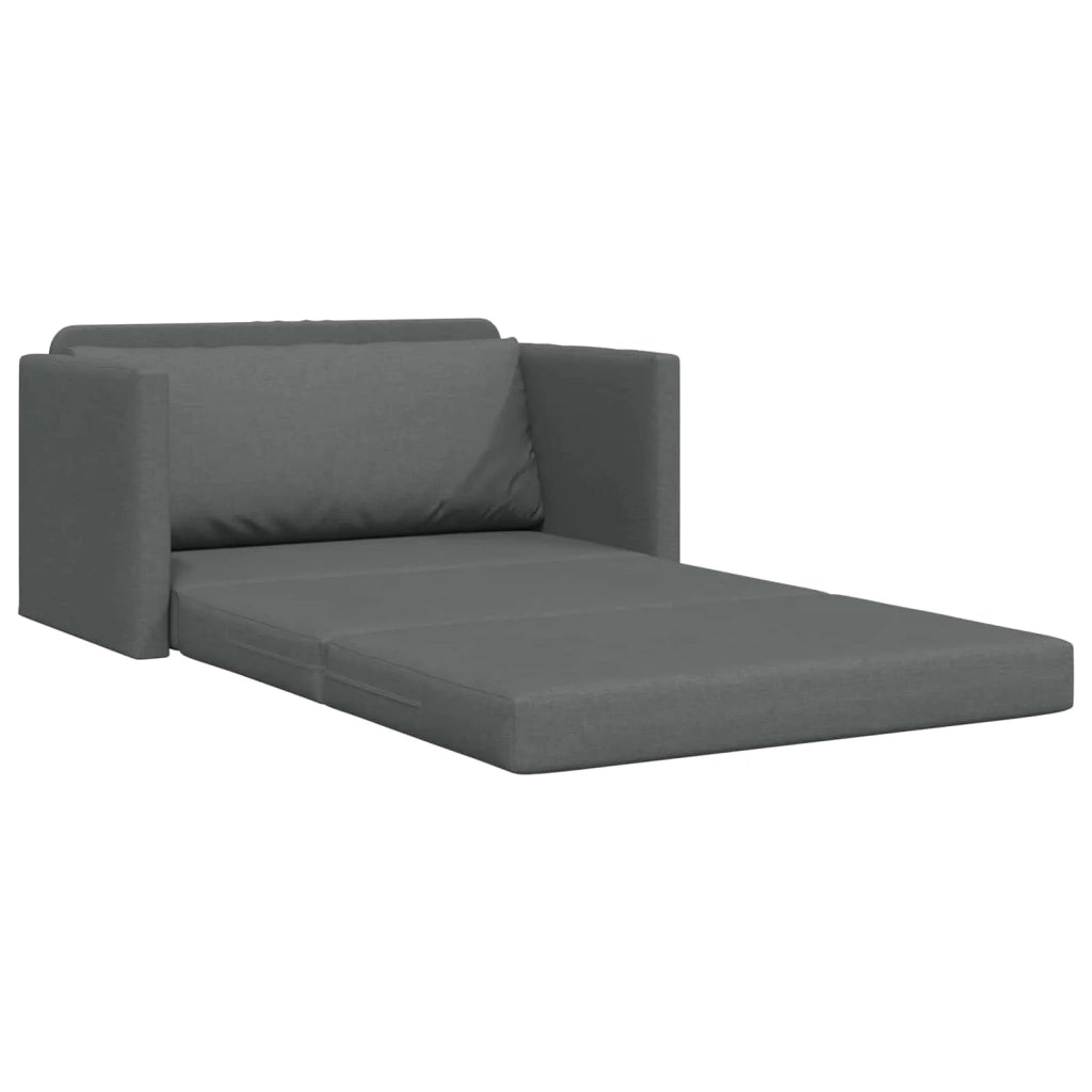 Divano letto | Sof¨¤ letto | Letto singolo 110cm Grigio scuro Tessuto