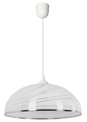 Lampada a sospensione Simi B Lampex bianca 70cm E27