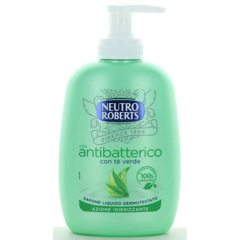 NEUTRO ROBERTS SAPONE LIQUIDO ANTIBATTERICO AL TÈ VERDE FORMATO 200 ML