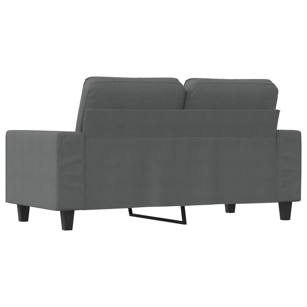 Divano a 2 Posti-Sofa 2 Posti Grigio Scuro 120 cm in Tessuto 254808
