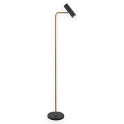 LÚZETE - LAMPADA DA TERRA IN ACCIAIO DORATO ADARA