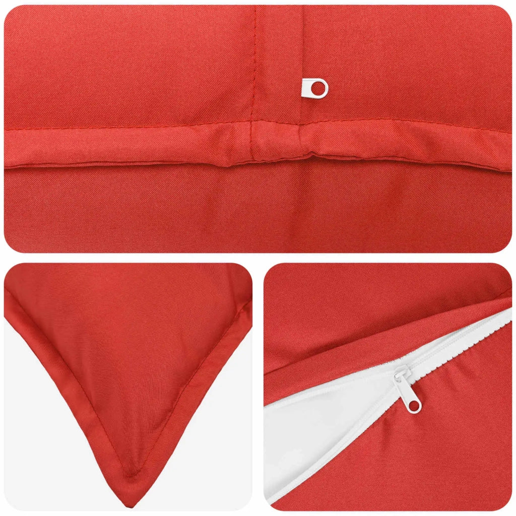 Federa 2 pcs HOUTEN Rosso 50 x 70 cm Poliestere 919593