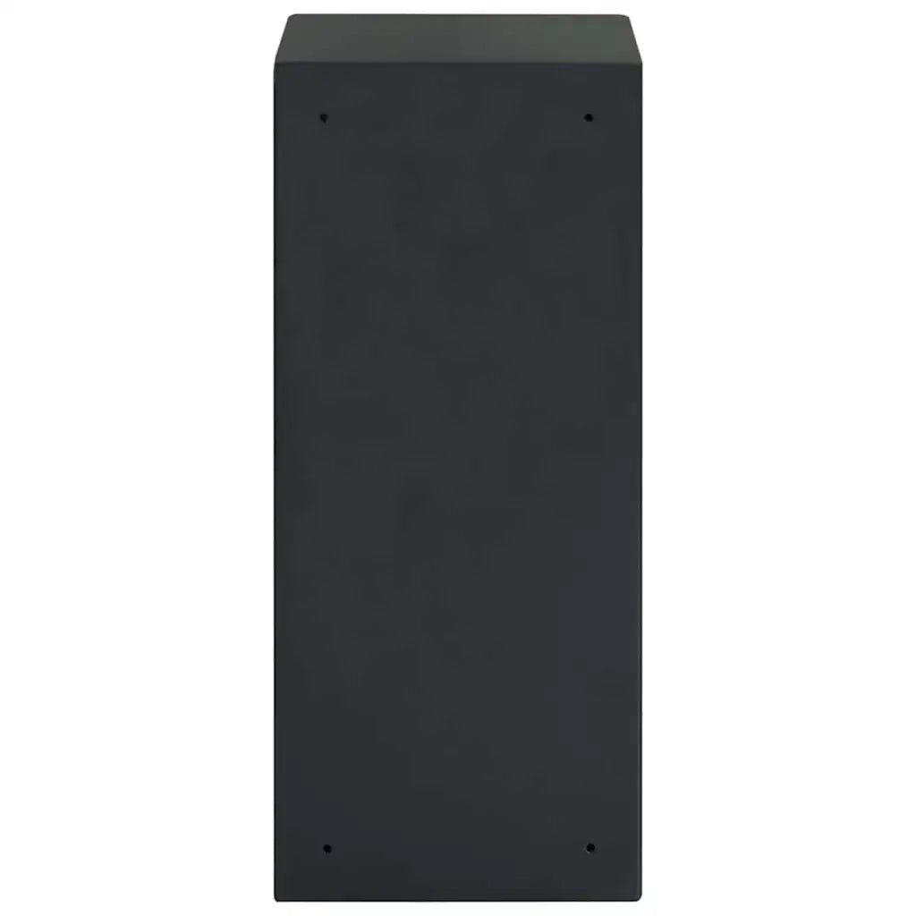 Cassetta di sicurezza digitale Grigio scuro 35 x 31 x 80 cm