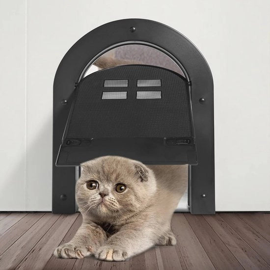 Porta per gatti con chiusura a doppia azione per gatti fino a 20 kg - Porte per gatti e piccoli cani