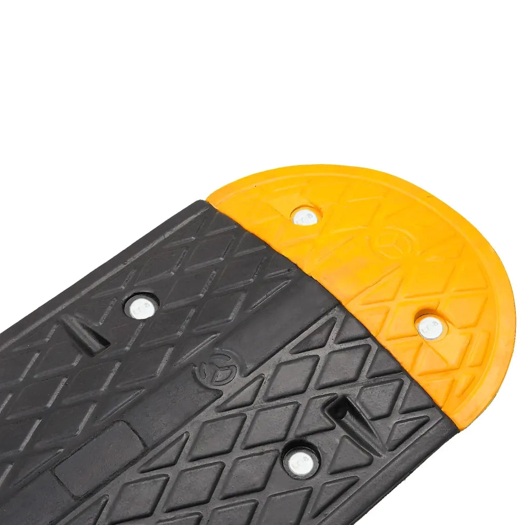Dosso Giallo e Nero 226x32,5x4 cm in Gomma 3157046