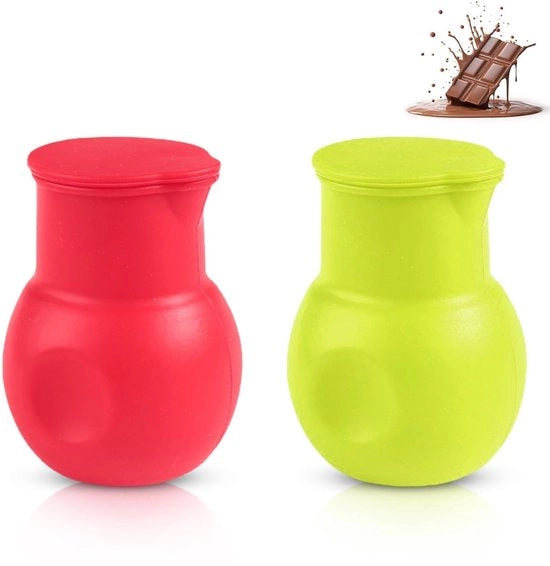 Corona d'oro - Meltitore in silicone - Scatola per sciogliere cioccolato - Ideale per cucinare e cuocere - Materiale in silicone - Sciogliere burro e formaggio - Adatto per la cucina